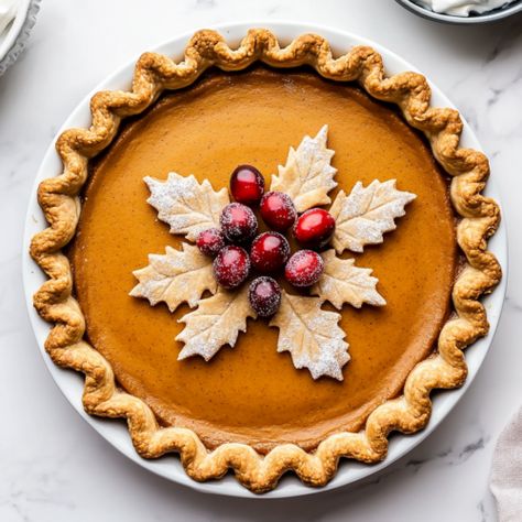 Christmas Pumpkin Pie, Pie Crust Leaves, Homemade Crab Cakes, Crab Cake Sandwich, Crab Cakes Recipe, Candied Cranberries, Cast Iron Skillet Cooking, Pie Decoration, Crab Cake Recipe