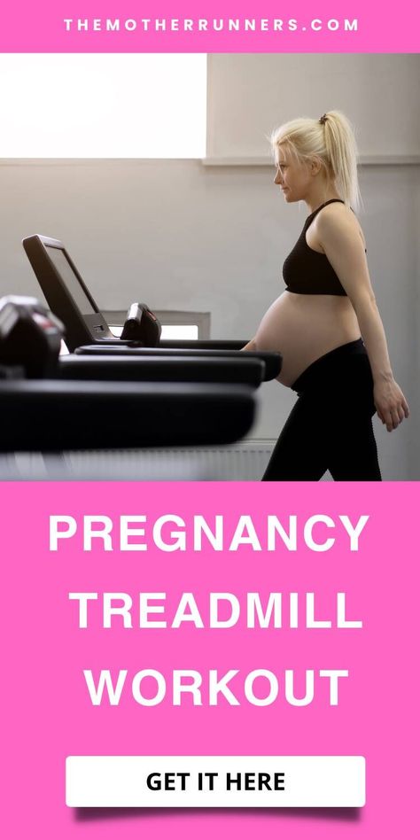 Is using a treadmill during pregnancy good or bad for you? Get prenatal treadmill workouts and bust myths about running/walking on the treadmill while pregnant. Pregnancy Treadmill Workout, Treadmill Walking Workout, Treadmill Routine, 27 Weeks Pregnant, Treadmill Running, Walking Plan, Treadmill Walking, Treadmill Workouts, Treadmill Workout