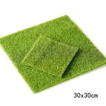 Green Micro Landscape Decoration Mini Fairy Garden Simulation Plants Artificial Fake Moss Decorative Lawn Turf Green Grass 15*15|Artificial Lawn| - AliExpress Moss Lawn, Fake Moss, Miniature Garden Decor, Fake Lawn, Fake Turf, Lawn Turf, Fairy Garden Ornaments, Artificial Lawn, Fake Grass