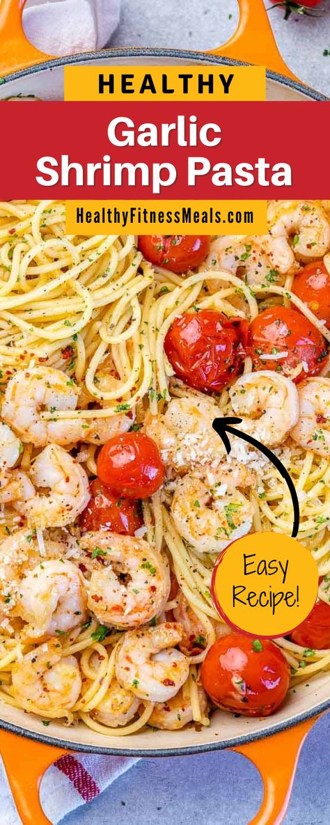 Low Cholesterol Recipes With Shrimp, Healthy Pasta Recipes With Shrimp, Low Carb Shrimp Pasta Recipes, Shrimp Pasta Meal Prep Healthy, Macro Friendly Shrimp Pasta, High Protein Shrimp Pasta Recipes, Low Calorie Shrimp Pasta Recipes, Low Cal Shrimp Scampi, Low Calorie High Protein Meals Shrimp