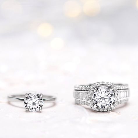 Upgrading Wedding Ring Ideas, Remodelled Rings Before And After, 10 Year Ring Upgrade, Ring Upgrade Before And After, Upgrade Engagement Ring, Wedding Ring Upgrade Before And After, Redesign Engagement Ring Ideas, Engagement Ring Upgrade Before After, Diamond Resetting Ideas