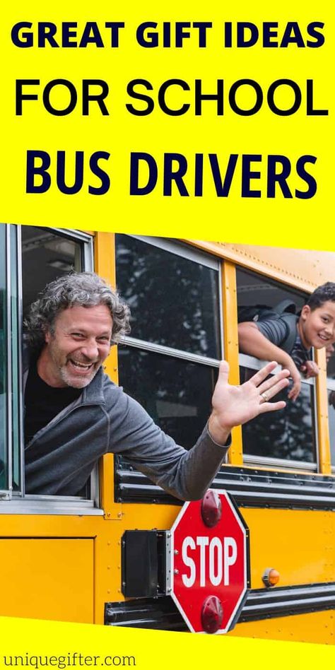 Great Gift Ideas For School Bus Drivers | School Bus Drivers | Gifts for School Bus Drivers | Gift Ideas | Great Gift Ideas #School #SchoolBusDrivers #GiftIdeas #GreatGiftIdeas #BusDrivers Diy School Bus Driver Gift Ideas, Appreciation Gifts For Bus Drivers, Bus Appreciation Week, School Bus Driver Appreciation Gifts, Gift Ideas For School Bus Drivers, Christmas Gift Ideas For Bus Driver, Best Bus Driver Gifts, Gifts For School Bus Drivers, Gifts For Bus Drivers School Buses