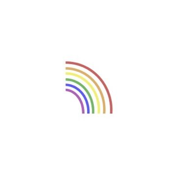 Half Rainbow Tattoo, Double Rainbow Tattoo, Rainbow Line Tattoo, Small Tattoos Rainbow, Small Rainbow Tattoo Simple, Minimalist Rainbow Tattoo, Rainbow Tattoo, Emoji Tattoo, Rainbow Drawing