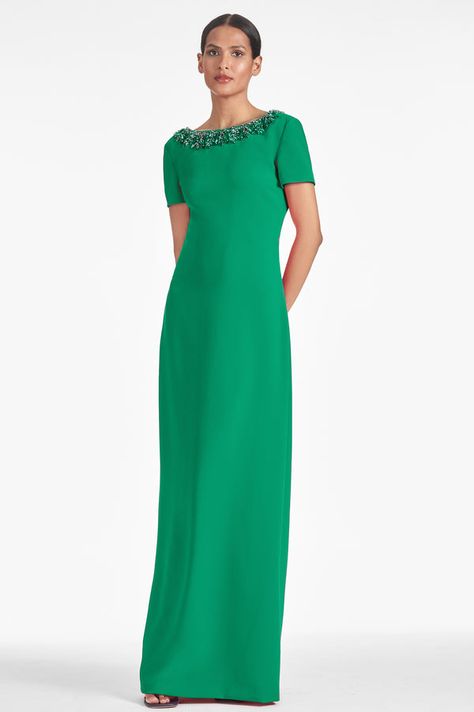 Shop Glamorous Gowns for the Mother of the Bride at Sachin & Babi. Find elegant dresses for a timeless and special look. FREE Shipping Over $500 & FREE Returns Cadmium Green, Classic Column, Wedding Guest Gowns, Sachin Babi, Black Tie Wedding Guests, Bridal Ball Gown, Embellished Gown, Prom Style, Column Dress