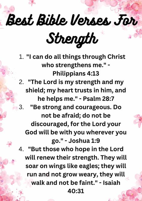 Bible Study For Strength, Bible Verse Of Strength, You Are Strong Bible Verse, Prayer For Hope Strength, Strength Verses Bible, Motivational Bible Verses Wallpaper, Biblical Verses Strength, Healing Bible Verses Strength, Scripture On Strength