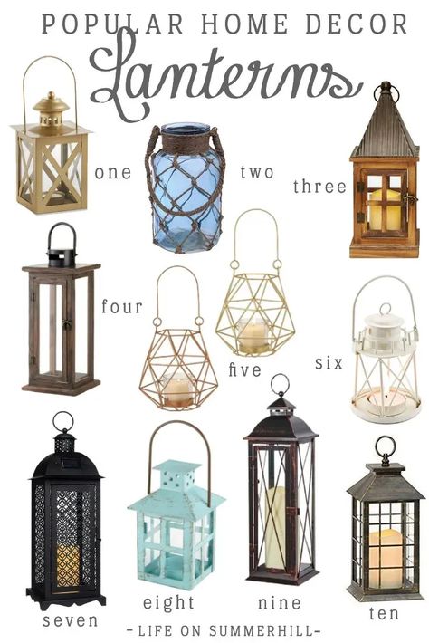 Decorate with lantern ideas for your home and holiday decorations. Lanterns are wonderful home decor, party and event elements. Check out some popular styles for your next decorating project. | wedding | holiday | thanksgiving | fall | spring | Easter | Halloween | DIY | centerpieces | fireplace | floating | decorations | outdoor | Moroccan | coastal | Christmas | rustic | hanging | ideas | lights | candle | craft | lamp Morrocan Theme, Floating Decorations, Bohemian Outdoor, Nick Nacks, Christmas Rustic, Lantern Ideas, Farmhouse Side Table, Hanging Ideas, Decorating Diy