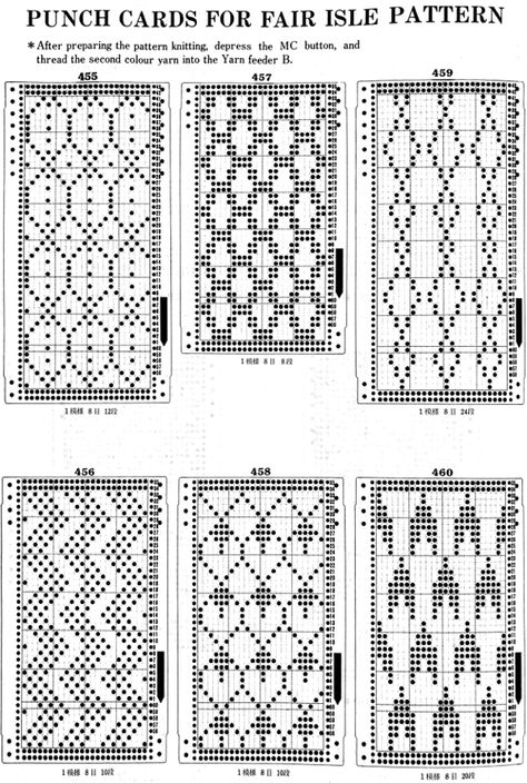 Machine Knitting Punch Card Patterns, Punchcard Patterns, Lace Weave, Knitting Machine Patterns, Knitting Machine Projects, Beaded Cross Stitch, Thick Yarn, Crochet Stitches Tutorial, Fair Isle Knitting