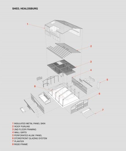 Exploded Axonometric Architecture, Proposal Architecture, Exploded Axonometric, Axonometric View, Axonometric Drawing, Structural Analysis, Architecture Presentation Board, Concept Diagram, Architecture Graphics