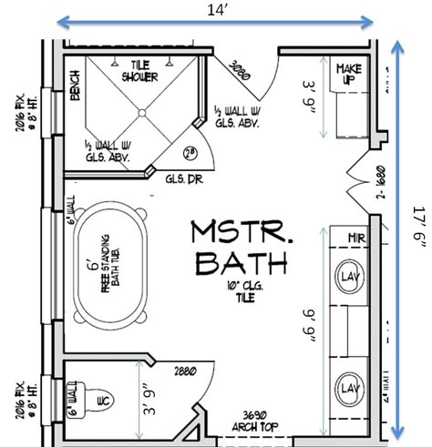 bathlayout Master Bath Layout, Bathroom Floor Plan, Bathroom Layout Plans, Simple Bathroom Designs, Bathroom Design Layout, Bathroom Plans, Bathroom Floor Plans, Master Bath Remodel, Bad Design