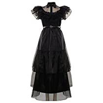 Wednesday Addams Outfit, Wednesday Costume, Wednesday Addams Dress, Addams Dress, Girls Halloween Dress, Wednesday Outfit, Wednesday Addams Costume, Wednesday Dress, Dresses Western