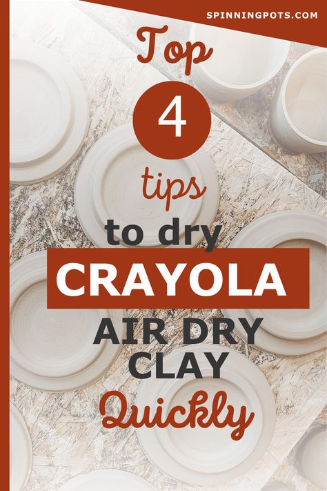 Looking for a fun and quick way to express your creativity? 🎨 Check out our Crayola Air Dry Clay Quick Drying Time Tips - Spinning Pots! We're dishing tips on how to create stunning pottery in no time with Crayola Air Dry Clay. So, let's get spinning! 👩‍🎨💨 How To Dye Air Dry Clay, How To Work With Air Dry Clay, Crayola Clay Ideas, Crayola Air Dry Clay Projects, Air Dry Clay Creations, Crayola Air Dry Clay, Clay Modelling, Air Dry Clay Projects, Clay Paint