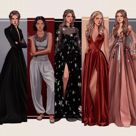 Saga Acotar, Drawings With Meaning, Ball Aesthetic, Feyre And Rhysand, Bookish Stuff, Acotar Series, Asoiaf Art, Court Dresses, A Court Of Wings And Ruin