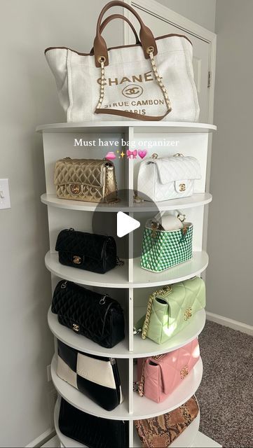 Jess on Instagram: "Do you love handbags?👛🎀  I absolutely do!!! And I have quite the collection 🤭🫣 thank you @temu for sending me this organizer!!  I saw comments saying to try out either handbags or perfumes and I decided to give it a try and I love it !!😍  Get ready for @temu deals! Click LINK or 🔍【dnu9354】on Temu app to get! #temu #handbags #bagcollection #luxury #luxurybag #organizewithme #getreadywithme #pinterest #aesthetic #softgirlaesthetic #softgirl #pinkaesthetic #thatgirlaesthetic #beauty #viralmakeup #girlessentials #makeup #pinterestinspired #prettymakeup #itgirl #trending #beautyfavorites #diorbeauty #chanelbeauty #prettypackaging #beautyobsessed #newmakeup #girlyaesthetic #beautyfavorites #thatgirl #pinkmakeup" How To Display Handbags, Displaying Purses, Display Handbags, Display Purses, Handbag Displays, Handbag Display, Softgirl Aesthetic, Temu App, Consignment Boutique