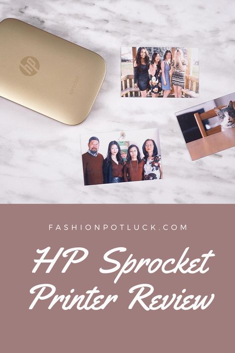 HP Sprocket Printer Review by Jess Ling for Fashion Potluck | HP Sprocket | Review | Photo printer | Photo ideas | Printer | Projects | Diy | Scrapbook | Ideas | Ideas wall | Film | Studio Diy Scrapbook Ideas, Sprocket Printer, Hp Sprocket Printer, Printer Photo, Wall Film, Hp Sprocket, Film Studio, Photo Printer, Projects Diy