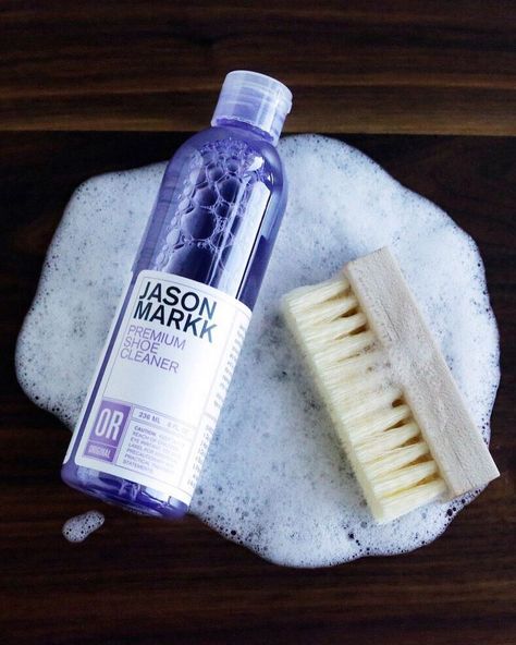 The Jason Markk Suede Cleaning Kit comes with an eraser that works magic on dirty white outsoles. Highly recommended. Jason Markk Shoe Cleaner, Deodorizer Spray, Cleaning Sneakers, Shoe Deodorizer, Clean Photography, Deodorize Shoes, Sneaker Cleaner, Shoe Cleaner, Shoe Cleaning