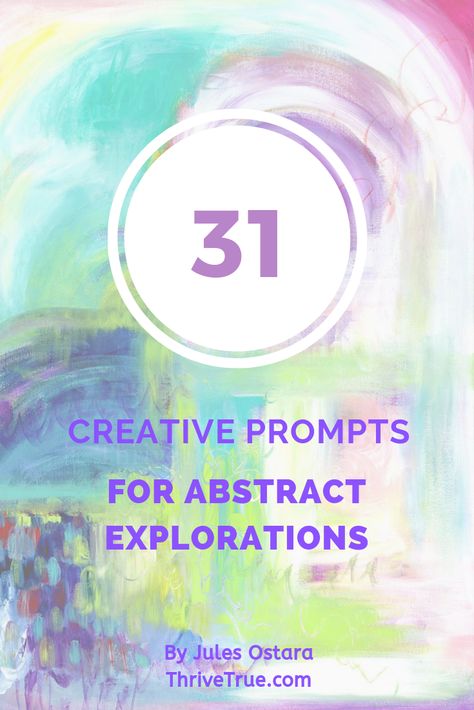 You’re invited to celebrate curiosity and creativity! This can be done through painting, photographs, collage, writing about the prompt in a journal, music, or whatever wonderful way you want. The imagery can be abstract or symbolic or more obvious and literal since the prompts are a bit abstract to begin with.  It’s a way to play, wonder, and express ourselves without any pressure or rules. Anything Goes! Let Your True Colors Shine! See the free prompts at www.ThriveTrue.com/AbstractAugust #fun Abstract Art Prompts, Collage Writing, Collage Prompts, Creative Wellness, Abstract Writing, Painting Books, Name That Tune, Abstract Ideas, Instagram Challenge