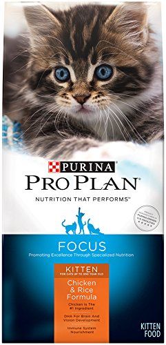 Purina Pro Plan Dry Cat Food *** You can get more details here : Cat food Pro Plan, Nursing Supplies, Kitten Food, Purina Pro Plan, Cat Dander, Cat Food Storage, Cat Fleas, Chicken And Rice, Dry Cat Food