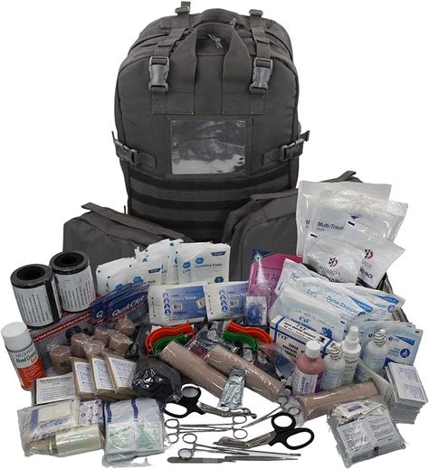 Amazon.com: Luminary Stomp Medical Backpack Fully Stocked First Aid Trauma Kit Special Operations Pack Medical Bug Out Bag for EMS/EMT First Responders Preppers and Outdoorsman (Tactical Black) : Health & Household Medical Backpack, Tactical Medic, Calamine Lotion, Basic First Aid, Emergency Blankets, Combat Medic, Medical Bag, Combat Gear, Medical Kit