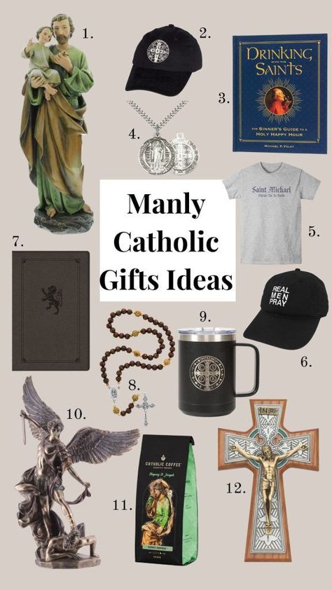 Manly Catholic Gifts - A Catholic Moms Life 7 Sorrows Of Mary, Sorrows Of Mary, Catholic Christmas Gifts, Moms Life, Christian Christmas Gift, Catholic Christmas, Catholic Family, Stocking Stuffers For Kids, Cute Birthday Gift