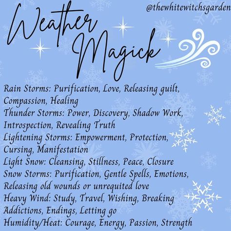 Wind Spells Witchcraft, Weather Witchcraft, Weather Magick, Weather Magic, Wind Magic, Weather Witch, Air Magic, Self Protection, Snow Storms