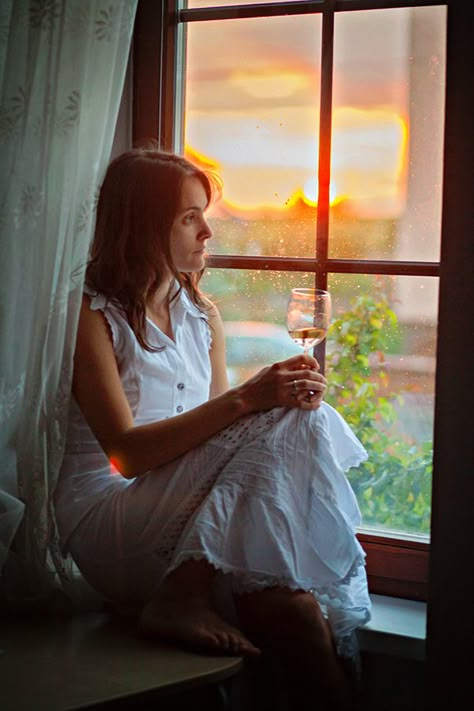 Double Exposition, Poetry Pic, Alone Photography, Woman Wine, Looking Out The Window, Peaceful Places, What Do You See, Window View, Through The Window