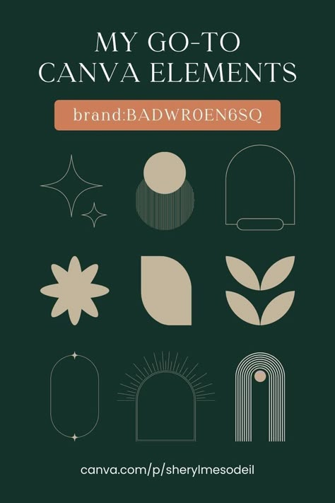 Canva Elements Ideas, Canvas Elements, Keyword Elements Canva, Graphic Shapes Design, Graphic Shapes, Canva Elements Keyword, Canvas Learning, Aesthetic Fonts, Graphic Design Fonts