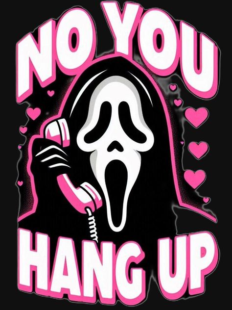 #scream #ghostface #halloween #horror #horrormovies #deadbydaylight #screammovie  #horrorfan #horrorcommunity #horrormovie #ghostfacekillah #art #ghost Scream Decoration Halloween, Ghostface Printable, Ghostface No You Hang Up, Ghost Face Drawing Easy, Ghostface Pfp, Ghost Face Wallpaper, Ghostface Aesthetic, Scream Face, Random Idea