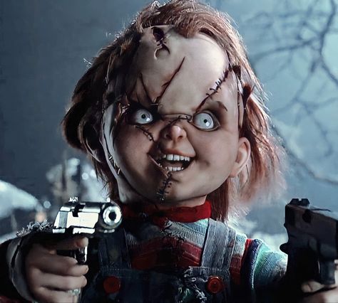 Bride Of Chucky Doll, Chucky Pfp, Chucky Tattoo, Aesthetic Horror, Chucky Movies, Good Guy Doll, Best Couple Pictures, Power Rangers Samurai, Chucky Doll