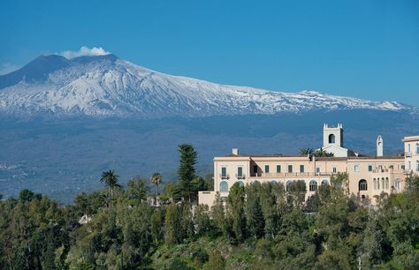 White Lotus Hotel, White Lotus Season 2, Mediterranean Hotel, Ancient Greek Theatre, Florida House Plans, Sicily Wedding, San Domenico, Anjelica Huston, The White Lotus