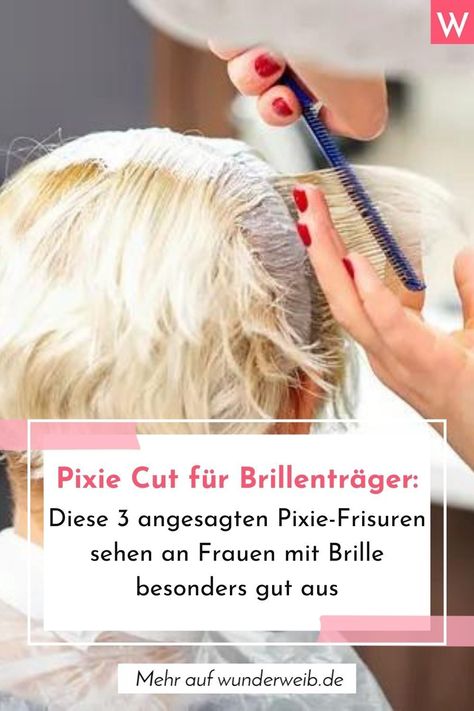 Der Pixie Cut ist wie gemacht für Brillenträger. Welche 3 Pixies deine Gesichtszüge trotz Brille besonders schön in Szene setzen, verraten wir dir! #pixiecut #pixi #frisur Collage mit Wunderweib.de und okskukuruza/iStock Pixie Cut, Personal Care, Collage, Beauty, Quick Saves