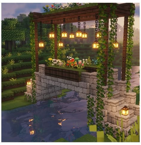 Magical Minecraft, Houses Cottagecore, Things To Build In Minecraft, Build In Minecraft, Things To Build, Build Minecraft, Minecraft Garden, Cottage Core Minecraft House, Cool Things To Build