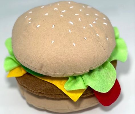 No comment needed.... You can hand sew or machine sew this-whatever? • • • • #letsmakeitacademy #burger #hamburger #hamburgers #toyfood # #instagood #yummy #foodstagram #amazing #design #3dart #parentsofteens #kidsfun#activitiesforkids #activities #kidsactivities #activity #kids #kidscrafts #kidsart #funactivity #sewingschool #instafood #felt #handmadewithjoann #sewist #feltcrafts #rainydayactivities #homeactivities #finemotoractivities Felt Hamburger Pattern Free, Felt Hamburger, Sew Home Decor, How To Make Burgers, How To Make Hamburgers, Felt Food Diy, Beginners Sewing, Handmade Gifts For Friends, Sewing Courses