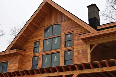 REDWOOD SIDING SAP B NEAR CLEAR GRADE HOME NEW YORK Redwood Siding, Installing Siding, Cottages And Bungalows, Wood Siding, Exterior Siding, Lumber, Bungalow, House Exterior, Siding