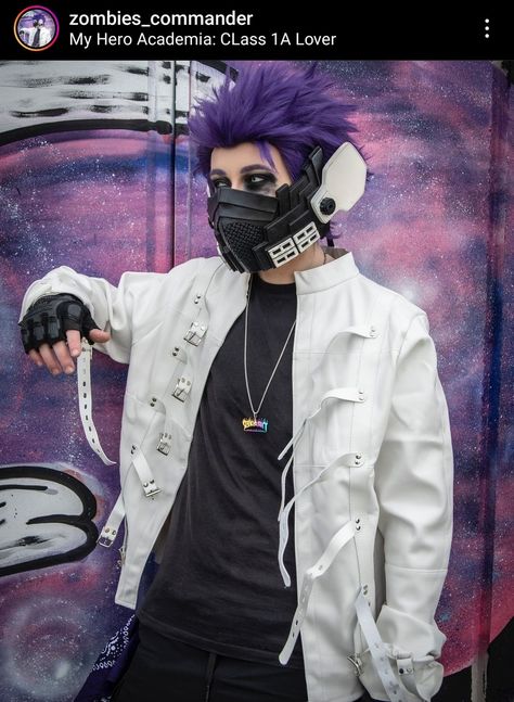 Hitoshi Shinso Cosplay, Shinsou Hitoshi Cosplay, Shinso Cosplay, Shinsou Cosplay, Joker And Harley Tattoo, Harley Tattoo, Brain Wash, Bnha Cosplay, Shinso Hitoshi