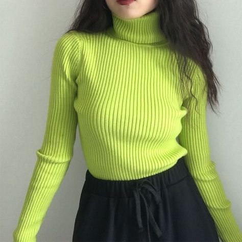 Neon Green Aesthetic, Mesh Insert Dress, Mesh Overlay Dress, Fe Clothing, Split Hem Dress, Turtle Neck Crop Top, Clothes Aesthetic, Concert Fits, Basic Shorts