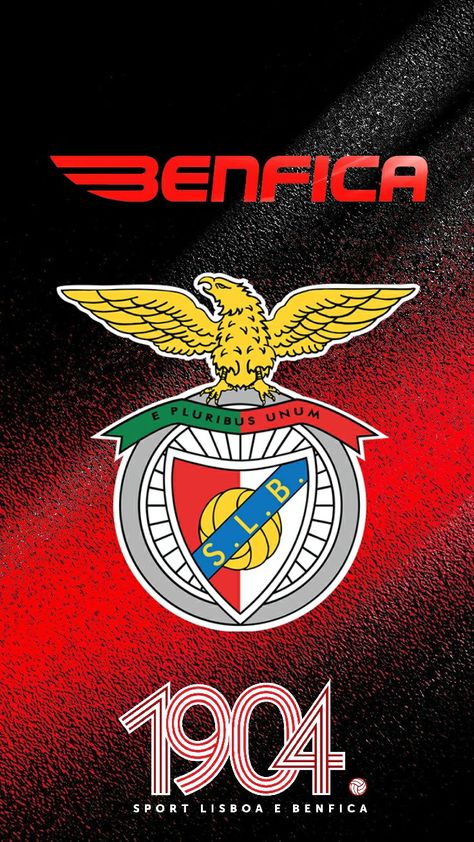 Sl Benfica Wallpaper, Benfica Logo, Portugal Soccer, Benfica Wallpaper, Cr7 Wallpapers, Team Wallpaper, Soccer Logo, Football Team Logos, Man Cave Wall Art