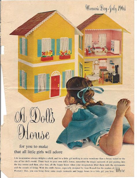 Gingerbread Cottage: Doll's House Dollhouse Illustration, Coco Rose Diaries, Vintage Doll House, House Illustrations, Gingerbread Cottage, Lovely Pictures, Contemporary Cottage, House Illustration, Happy Spring