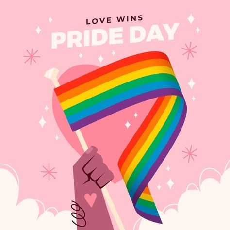 Pride Month Graphic, Pride Design Graphic, Pride Month Design, Pride Poster Design, Pride Month 2024, Pride Month Illustration, Pride Mural, Pride Graphics, Pride Graphic Design