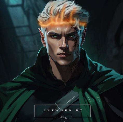 Rowan Whitethorn Short Hair, Rowen Whithorn Fanart, Alien And Rowan Fan Art, Rowan Whitethorn Long Hair, Rowan Whitethorn Fanart, Throne Of Glass Characters, Rowan Whitethorn, Rowan And Aelin, Sjm Universe