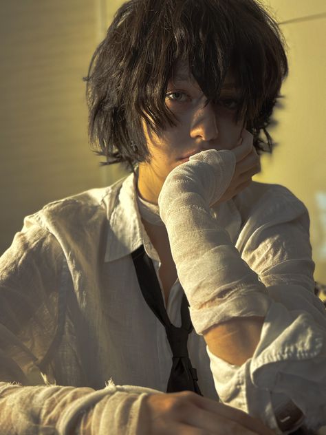 Косплей аниме, дазай осаму, aesthetic, cosplay, Dazai Pm Dazai Cosplay, Dazai Core Aesthetic, Female Dazai Cosplay, Dazai Haircut Real Life, Dazai Cosplay Female, Dazai Hairstyle, Dazai Outfit, Dazai Haircut, Skk Cosplay