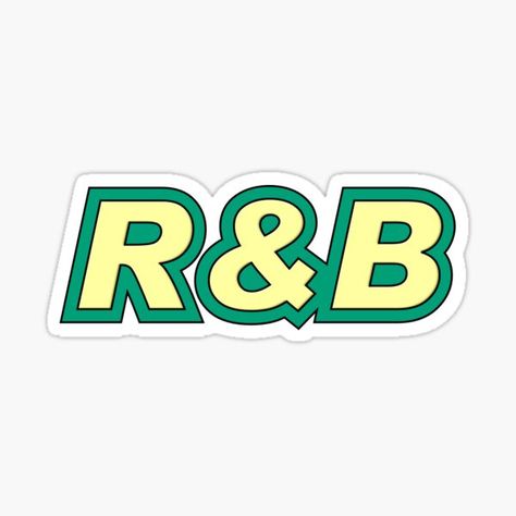 R&b Stickers | Redbubble R&b Music, Stickers Redbubble, Flower Bomb, Northern Soul, Big Sean, Rhythm And Blues, Stickers For Sale, Frank Ocean, Soul Music