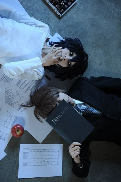 L Cosplay, Paznokcie Hello Kitty, Deat Note, Dressed In White, L Lawliet, Cool Cosplay, Film Anime, Awesome Cosplay, Cosplay Characters