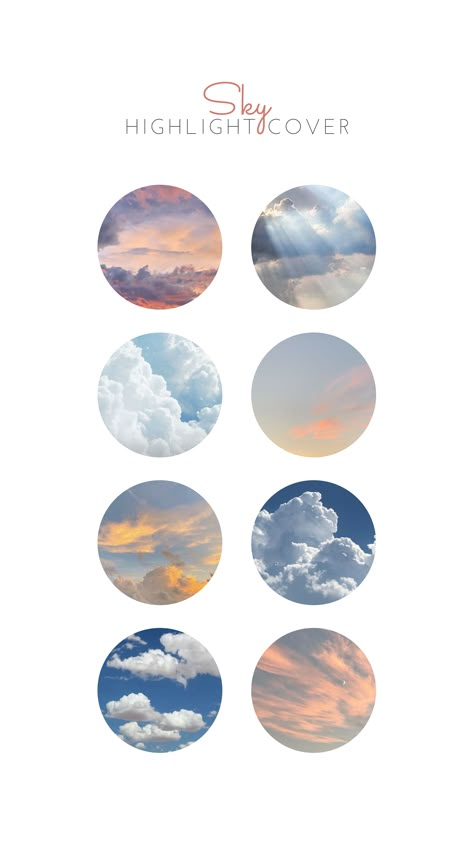 Aesthetic Ig Story Highlight Cover, Scenery Highlight Cover Instagram, Instagram Highlight Covers Cloud, Ig Icons Highlights Aesthetic Blue, Hilight Ig Story Icon, Ig Highlight Covers Icons Aesthetic Blue, Insta Highlights Cover Aesthetic, Sunset Ig Highlight Cover, Blue Story Highlight Icons