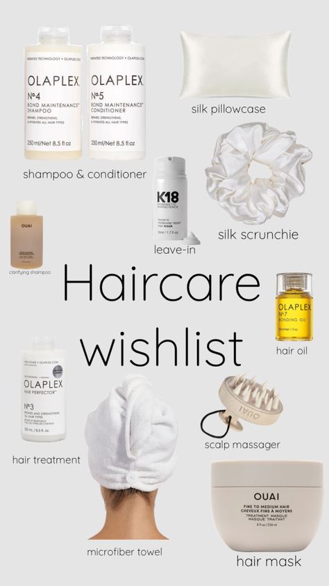 #haircarewishlist #hair #wishlist #dreamhair Healthy Hair Routine, Hair Care Recipes, Shower Skin Care, Hair Essentials, Glow Up Tips, Hair Care Products, Curly Hair Tips, Body Skin Care Routine, Hair Routines