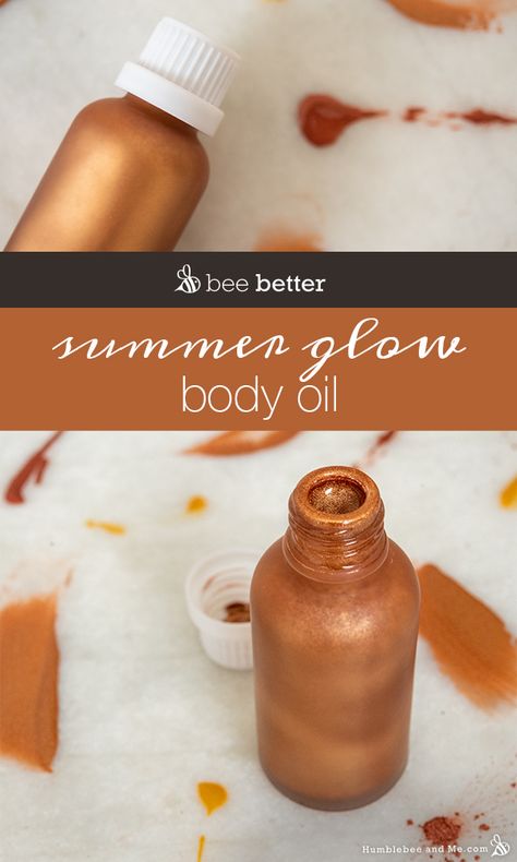 Homemade Body Shimmer Oil, Shimmer Body Oil Diy, Diy Shimmer Body Oil Recipe, Vanilla Body Oil Diy, Shimmering Body Oil Diy, Diy Glitter Body Oil, Shimmering Body Oil, Diy Body Glow Oil, How To Make Shimmer Body Oil