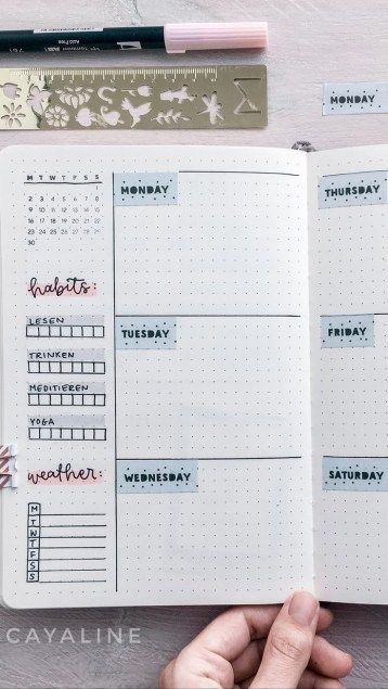 Bullet Journal Cleaning Schedule, Weekly Log, Bullet Journal Headers, February Bullet Journal, Bullet Journal For Beginners, Bullet Journal Spreads, Bullet Journal Weekly Spread, Bullet Journal Ideas, Deep Cleaning Tips