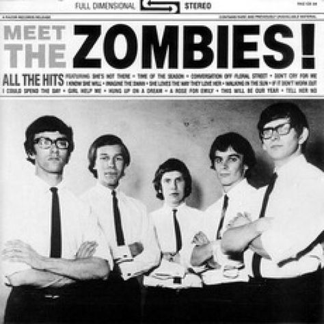 The Zombies Band, A Rose For Emily, Classic Rock Albums, Swan Love, Rock And Roll History, The Zombies, 1960s Music, Band Poster, The Kinks