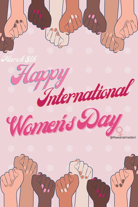 March 8 Womens Day, Women's Day Logo, International Women's Month, Womens Month, 8 March, Women’s History, Health Day, International Women's Day, March 8