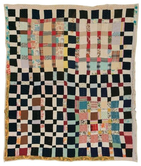 Quilt Shapes, Gees Bend Quilts, African American Quilts, Deep Foundation, Quilts Vintage, Quilt Modernen, American Quilt, Colors And Patterns, Old Quilts