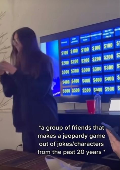 Birthday Jeopardy, Bff Stuff, Jeopardy Game, Powerpoint Ideas, Friend Things, 90s Party, Friend Group, Wedding 2024, Summer Ideas